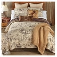 thumbnail image 1 of Ranch Hand Toile Western Quilt Bed Set - Twin, 1 of 9