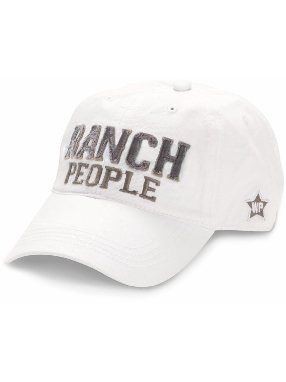 Company - Ranch People - White Adjustable Hat