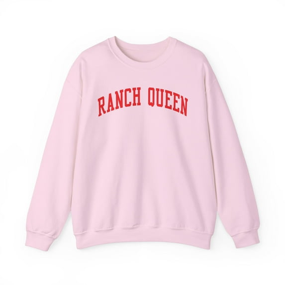 Ranch Queen Sweatshirt Gifts Crew Neck Shirt Long Sleeve Unisex