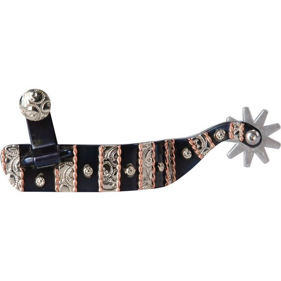 Ranch Roper Spur Silver/Copper