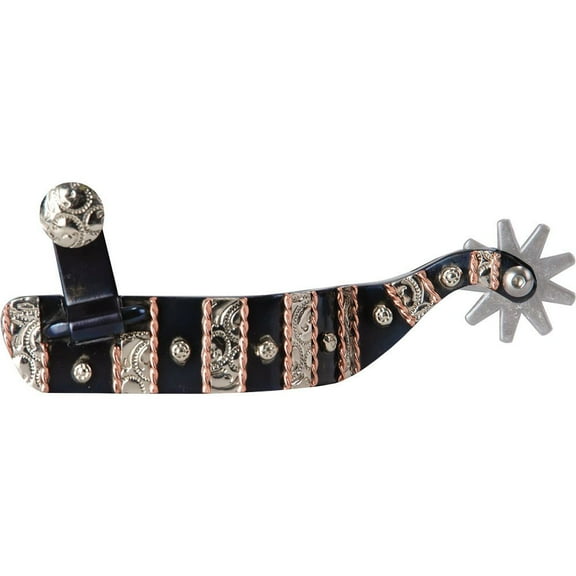 Ranch Roper Spur Silver/Copper