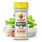 Ranch Seasoning by Flavor God, Sugar Free Ranch Substitute Low Sodium Seasoning, Gluten-Free Dry Ranch Mix, Keto & Paleo Friendly Ranch Seasoning Salad Dressing for Pizza, Popcorn, & Salads - 4.2 OZ
