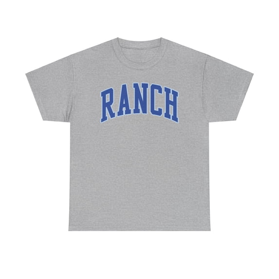 Ranch Shirt Gifts Tshirt Crew Neck Short Sleeve