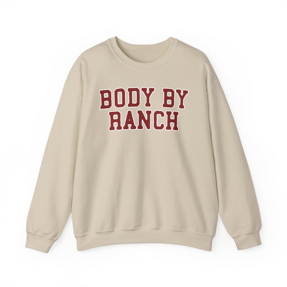 Ranch Sweatshirt Gifts Crew Neck Shirt Long Sleeve Unisex