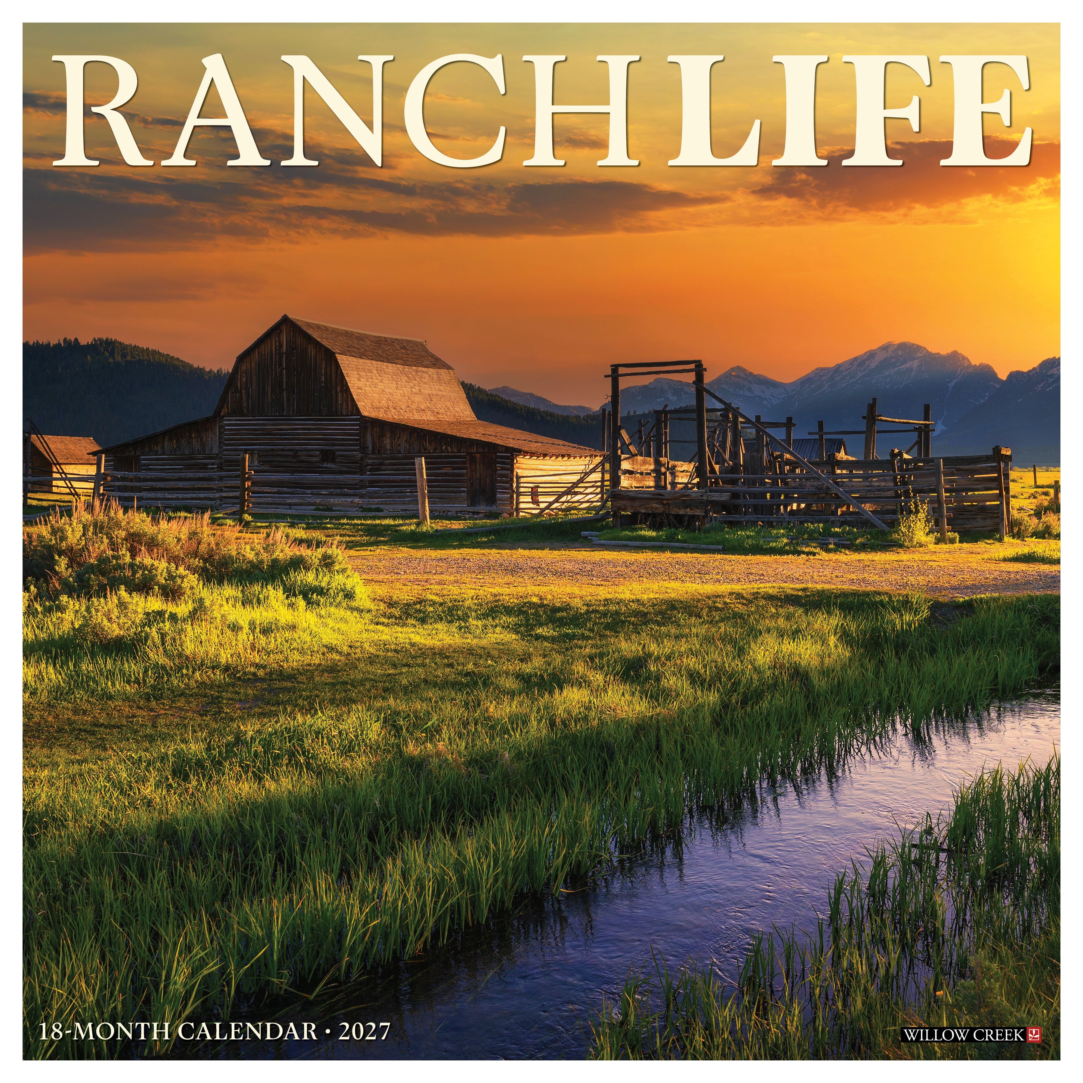 Willow Creek Press, RanchLife 2027 Wall Calendar