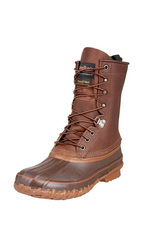 Rancher Men Round Toe Synthetic Brown Winter Boot