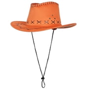 Ranchers Hat Western Wide Brimmed Hat for Women Men Casual Wear Western Fedoras Men Women Unisex