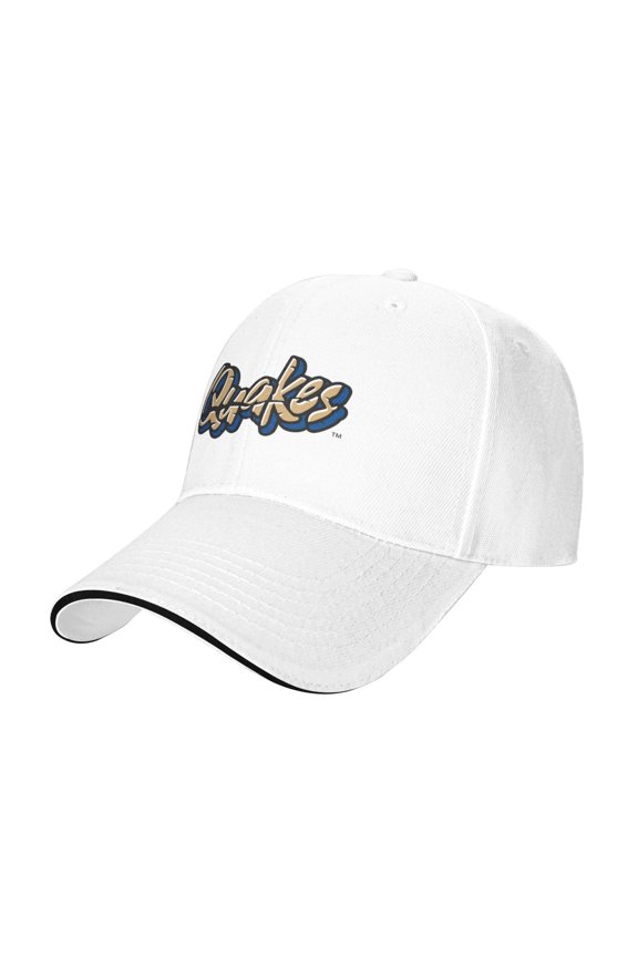 Rancho Cucamonga Quakes Casual Sandwich Baseball Cap Adjustable For Men For Women