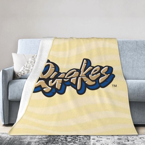 Rancho Cucamonga Quakes Ultra-Soft Micro Fleece Blanket Multi-Size Flannel Blanket