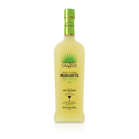 Rancho La Gloria, Lime Margarita Cocktail, 13.9% ABV, 750ml Glass Bottle, 5-150ml Servings