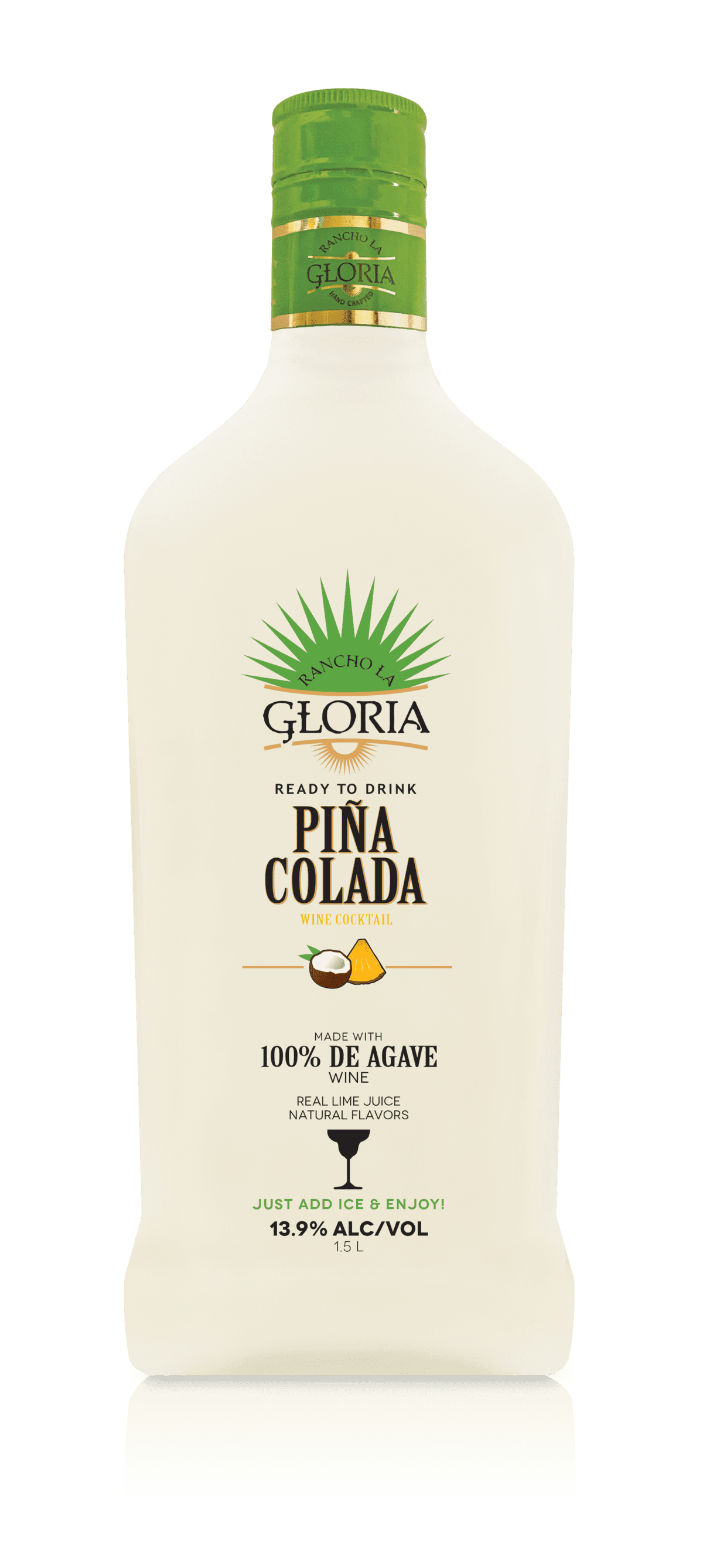 Rancho La Gloria Pina Colada Margarita Wine Cocktail, 13.9% ABV, 1.5L ...