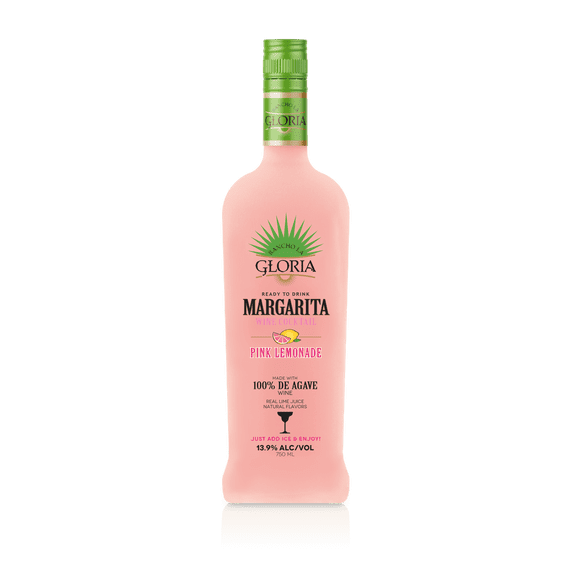 Rancho La Gloria, Pink Lemonade Margarita Cocktail, 13.9% ABV, 750ml Glass Bottle, 5-150ml Servings