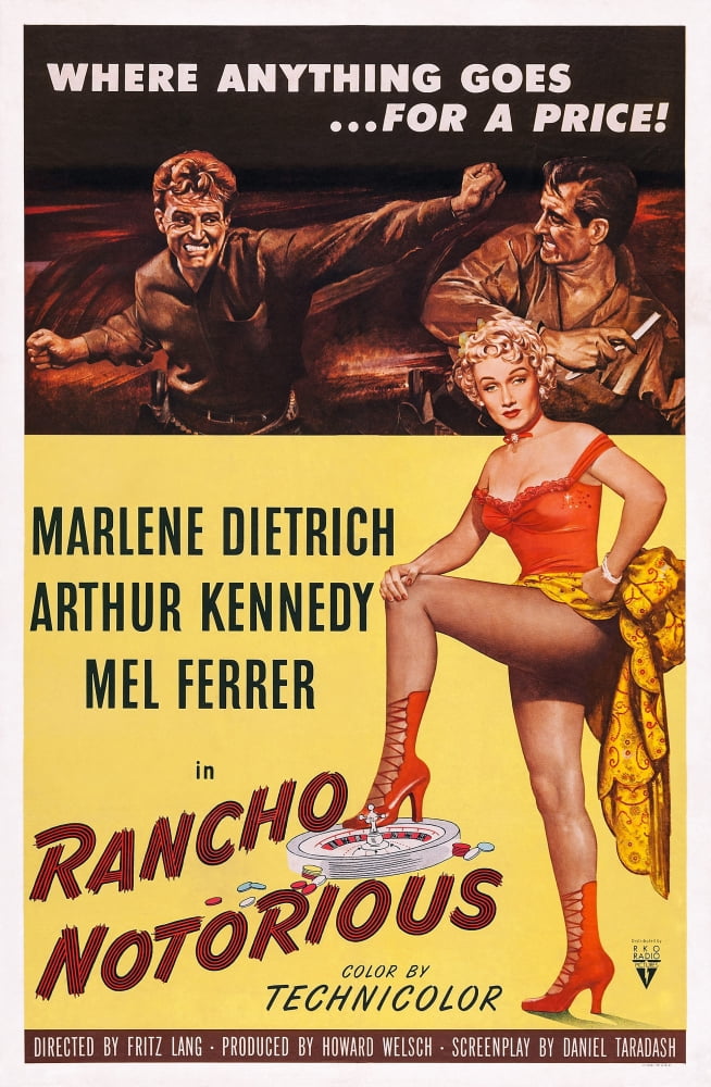 Rancho Notorious U Canvas Art - (24 x 36)