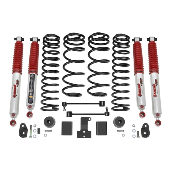 Rancho RS66124BR9 Suspension Kit Fits select: 2021 JEEP WRANGLER UNLIMITED SPORT, 2018-2019 JEEP WRANGLER UNLIMITED SAHARA