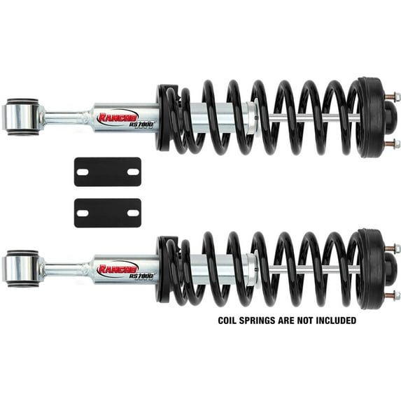 Rancho RS66502R7 Level-IT Suspension System w/Shock; 2 in. Front Lift; Incl. RS7000MT Struts/Drop Sway Bar Brackets/Instructions; Fits select: 2004-2008 FORD F150