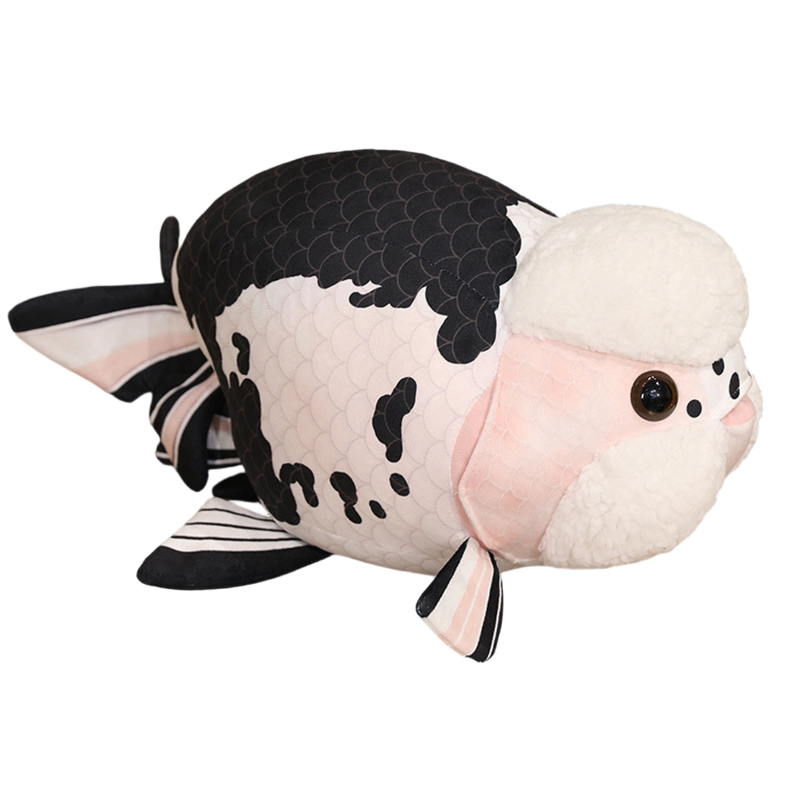 Ranchu Goldfish Plush Toy Pillow, Lifelike 3D Carp Plushies Cushion ...