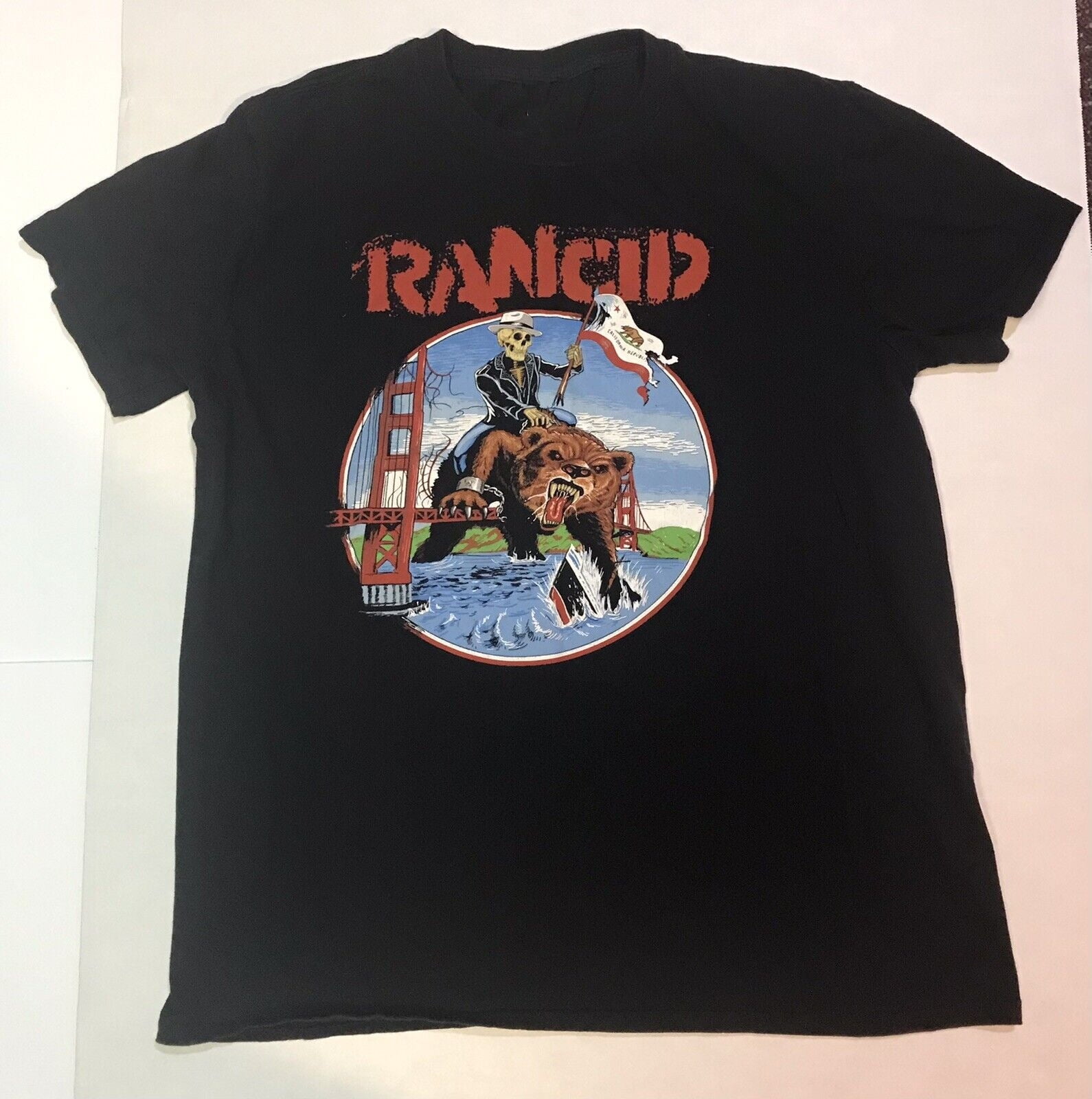 Rancid Band Black Tee Shirt Cotton Unisex All Size S-4XL Rancid Band Black Tee Shirt Cotton Unisex All Size S-4XL