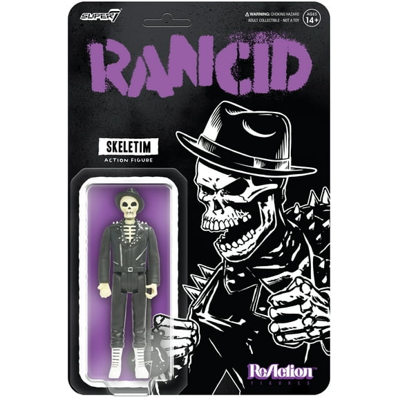 Super7 - Rancid - ReAction Figures Wv5 - Skeletim (Time Bomb)