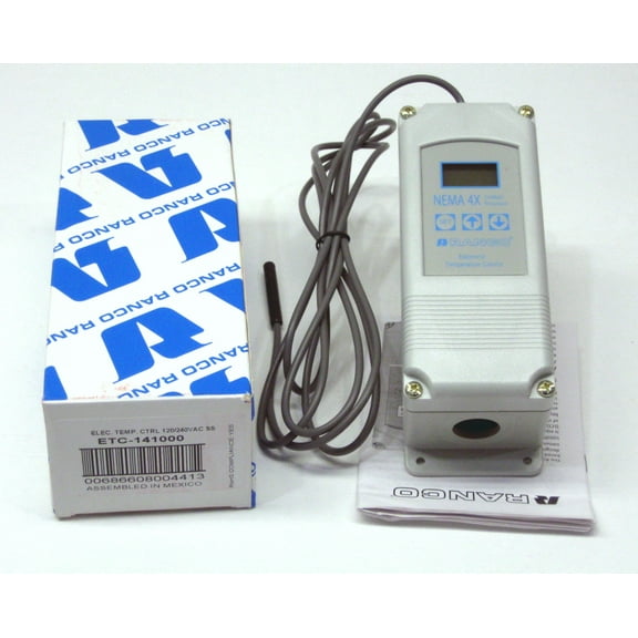 Ranco ETC-141000-000 Digital Temperature Electronic Controller 120 - 240 Volts