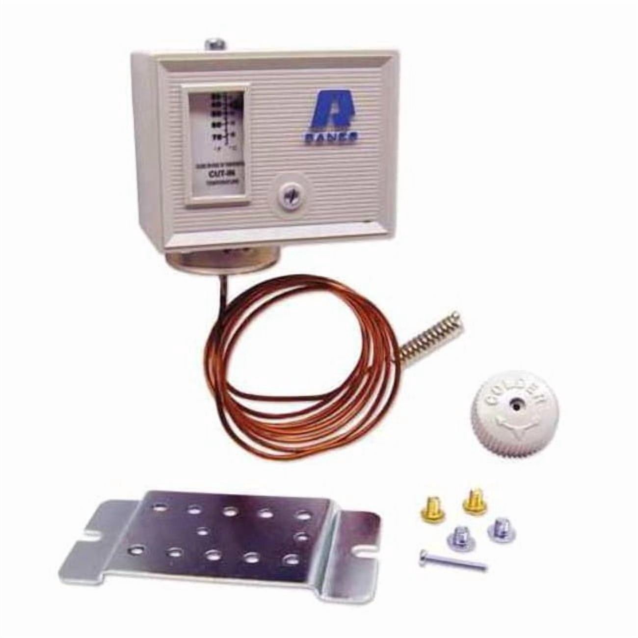 Ranco Fridge Control, SPST, 25 to 75F o10-1491 - Walmart.com