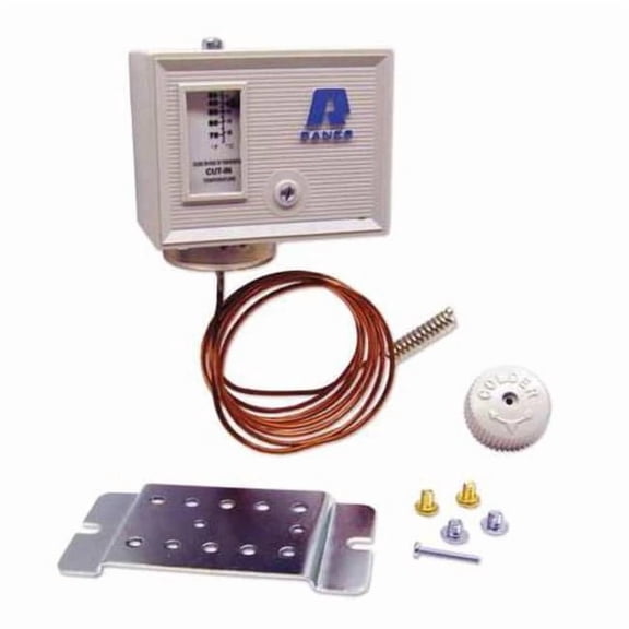 Ranco Fridge Control, SPST, 25 to 75F o10-1491