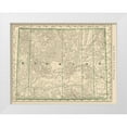 thumbnail image 1 of Rand McNally 18x15 White Modern Wood Framed Museum Art Print Titled - Wyoming - Rand McNally 1879, 1 of 4