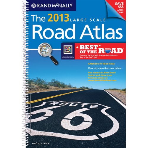 Pre-Owned Rand McNally 2013 Large Scale Road Atlas: United States (Rand Mcnally Large Scale Road Atlas USA) Paperback