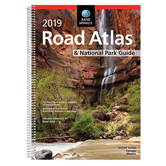 Pre-Owned Rand McNally 2019 National Park Atlas & Guide (Rand McNally Road Atlas) Paperback