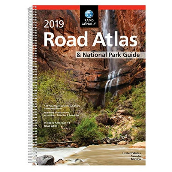 Pre-Owned Rand McNally 2019 National Park Atlas & Guide (Rand McNally Road Atlas) Paperback