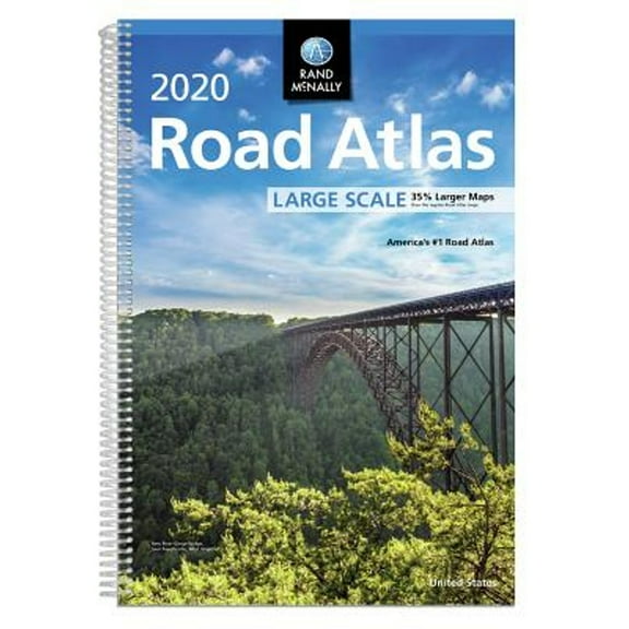 Pre-Owned Rand mcnally 2020 large scale road atlas: 9780528021046