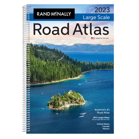 Pre-Owned Rand McNally 2023 Large Scale Road Atlas (Paperback)