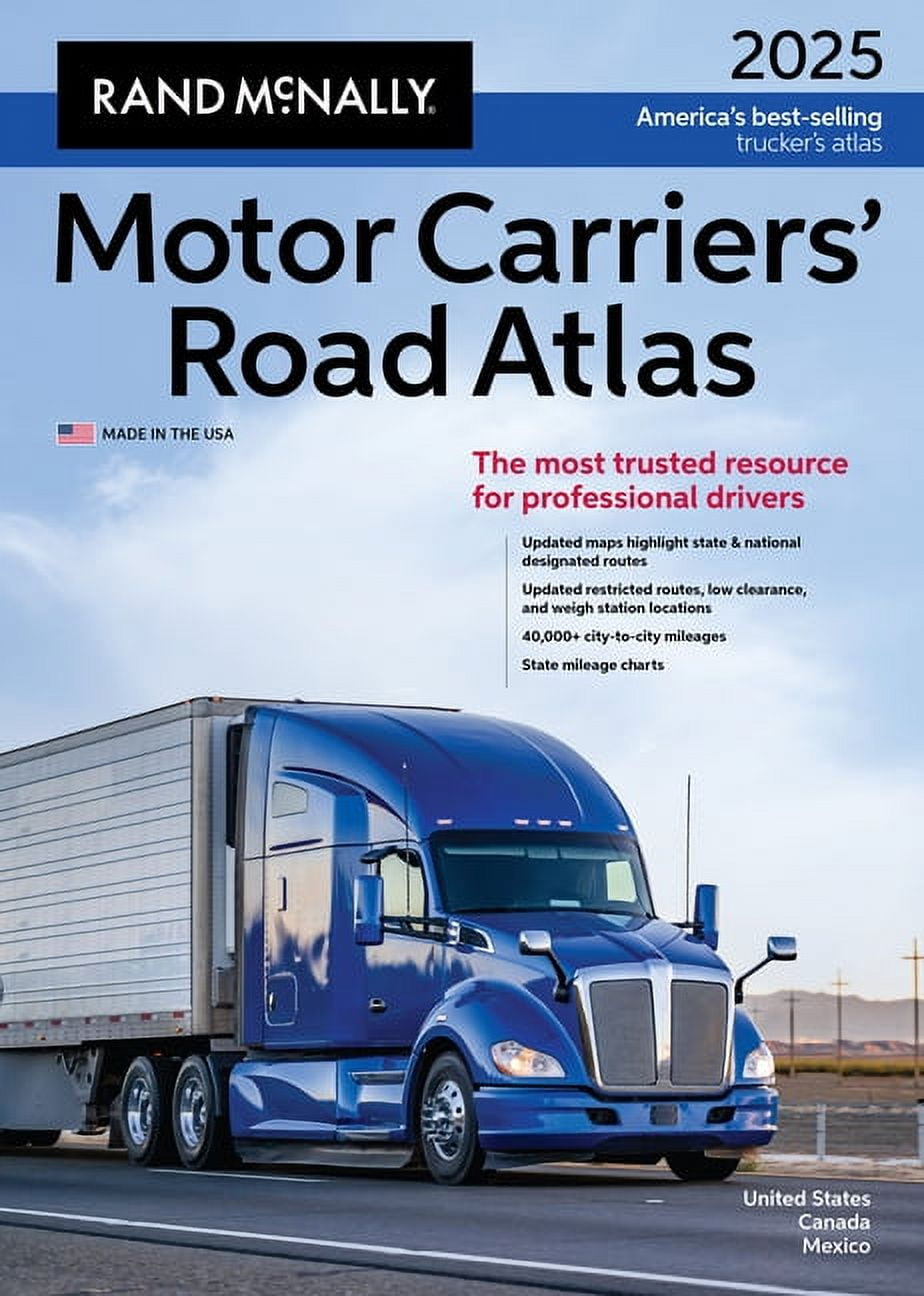 Rand McNally 2025 Motor Carriers Road Atlas, (Paperback)
