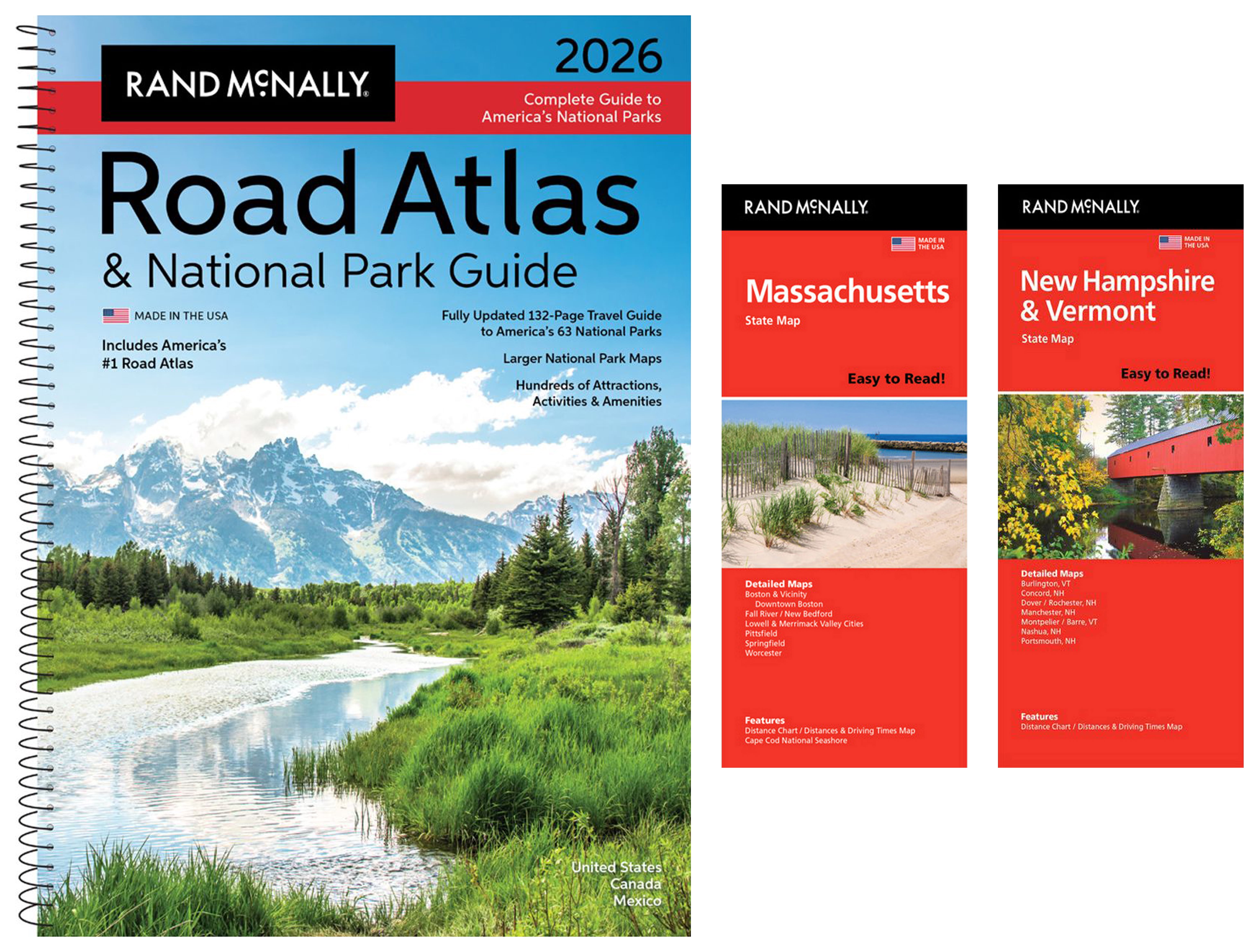 Rand McNally 2026 Road Atlas National Park Guide With Rand McNally 2026 Road Atlas National Park Guide With New Hampshire Vermont Maps Fc565938 Fa8c 457a Beab 