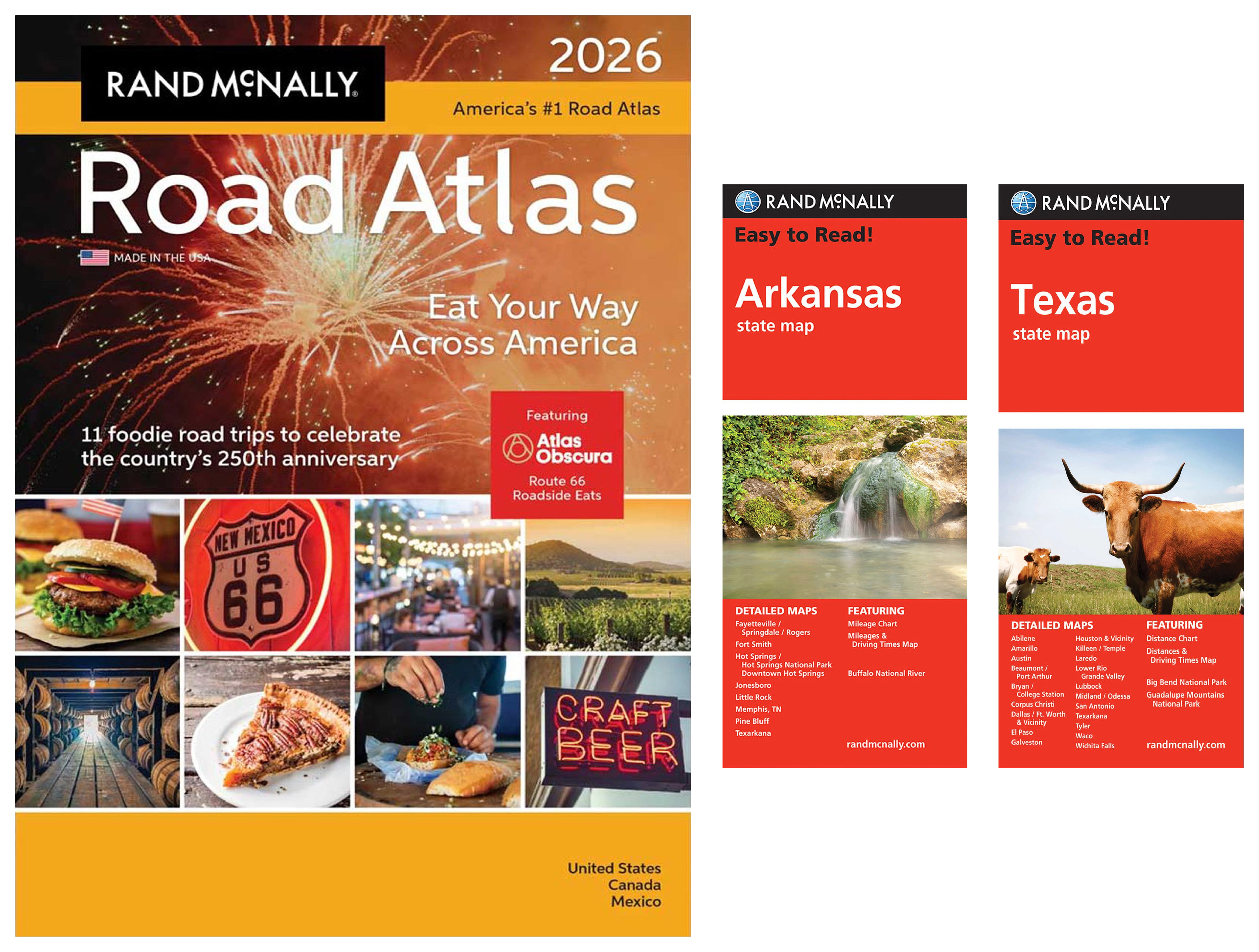 Rand McNally 2026 Road Atlas with - Rand McNally 2026 Road Atlas With Easy To Read Arkansas Texas State Maps 12c3cbc9 852d 4ba7 Bf06 8f155f5bef8e.09e33a3f2625a8d34de2134d6406c7e0 
