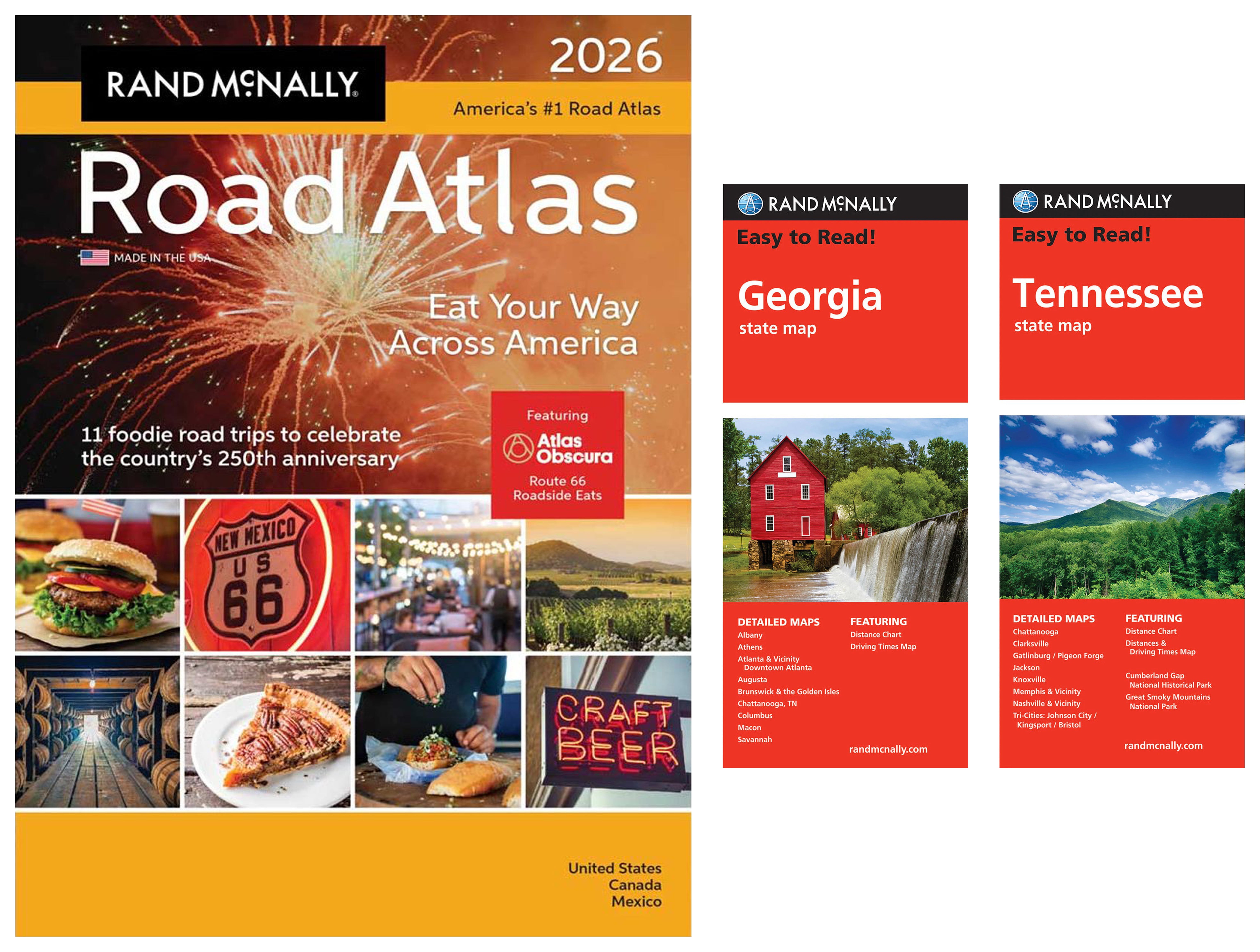 Rand McNally 2026 Road Atlas with - Rand McNally 2026 Road Atlas With Easy To Read Georgia Tennessee Maps C111e51a Fc3d 4f8d B623 443c61d086d3.8b98dd265f3ceba822194bc4d44a0fa7 