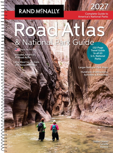 Rand McNally 2027 Road Atlas & National Park Guide, (Paperback