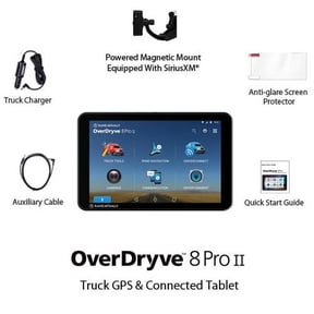 Rand McNally 8PROII OverDryve 8 Inch Wi-Fi Enabled Truck Navigator