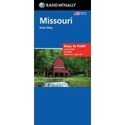 Rand McNally Easy to Fold Missouri State Laminated Map, Paperback