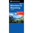 thumbnail image 1 of Rand McNally Easy to Fold: Montana, Wyoming Laminated Map, (Paperback), 1 of 1