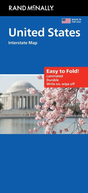 Rand McNally Easy to Fold: United States Laminated Map, (Paperback)