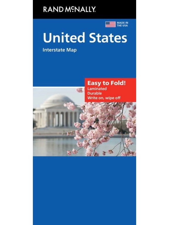 Easy to Fold: United States Laminated Map, (Paperback)