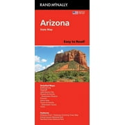 Rand McNally Easy to Read Folded Map Arizona State Map, Paperback
