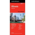 Rand McNally, Illinois State Map, 28