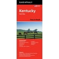 thumbnail image 1 of Rand McNally Easy to Read: Kentucky State Map (Folded), 1 of 1
