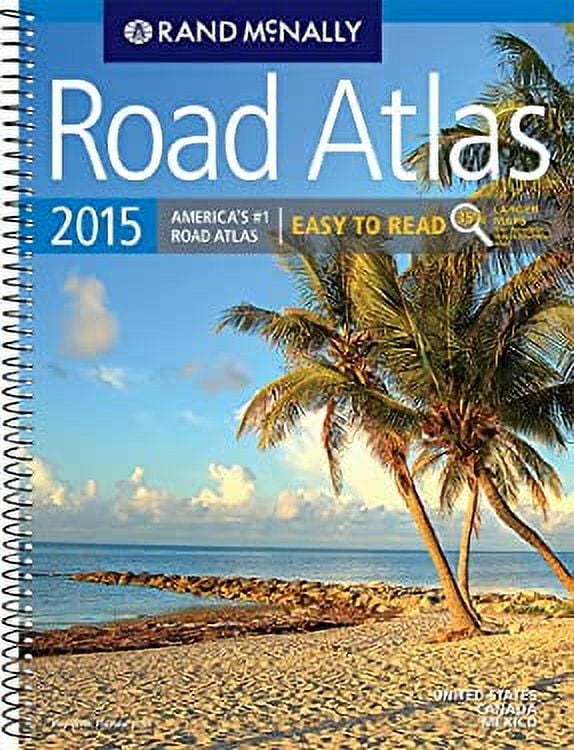 Rand McNally Easy to Read Midsize Road Atlas (Rand Mcnally Road Atlas Midsize Easy to Read