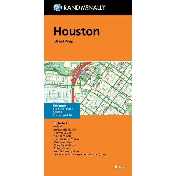 Rand McNally Folded Map: Houston Street Map, (Paperback)