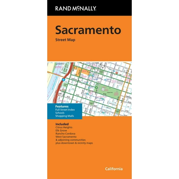 Rand McNally Folded Map: Sacramento Street Map, (Paperback)