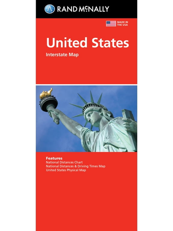 Folded Map: United States, (Paperback)