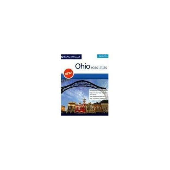 Pre-Owned Rand McNally Ohio Road Atlas (Spiral-bound) 0528866842 9780528866845