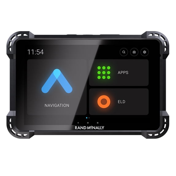 Rand McNally RANDTAB8 Rand Tablet Truck GPS with Rand Navigation GPS with Speed Camera Alerts and Live Traffic, Weather and Fuel - 8 Inch